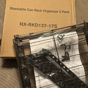 Can organizer rack